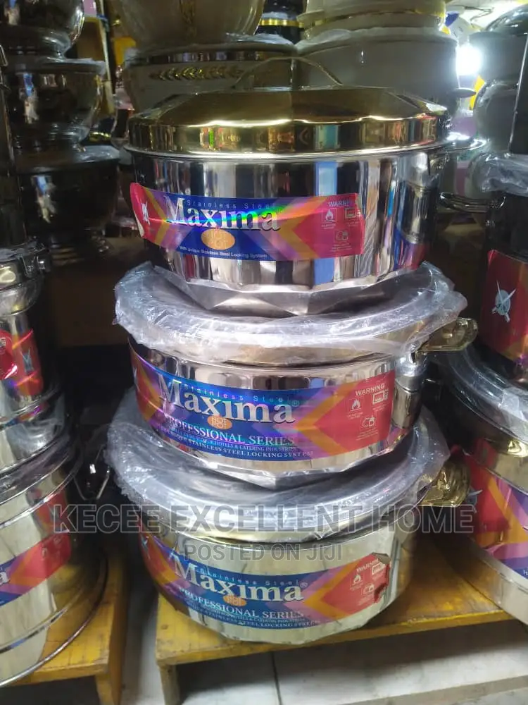 Maxima Portable Food Warmer 3 Set