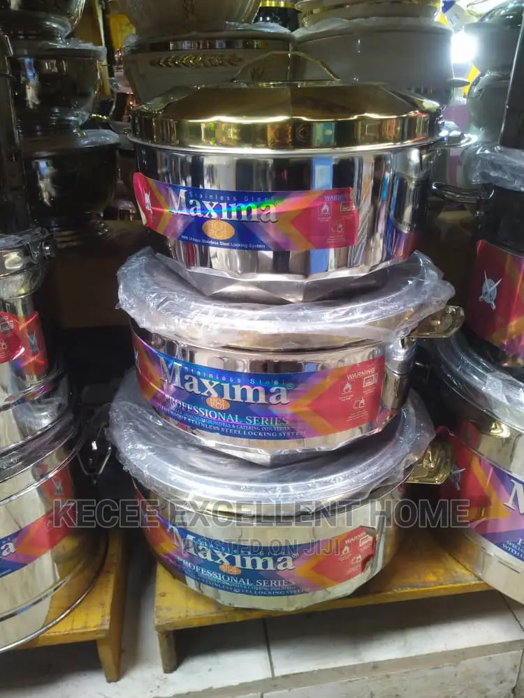 Maxima Portable Food Warmer 3 Set