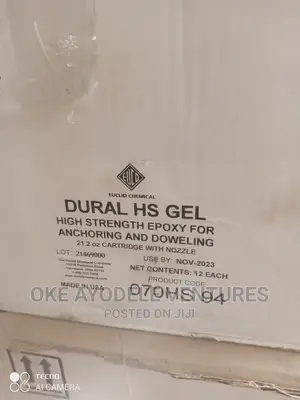 Dural HS Gel High Strength Epoxy for Anchoring and Doweling