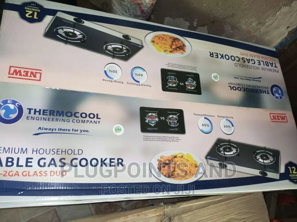 Glas Table Top Gas Cooker With Automatic Ignition.