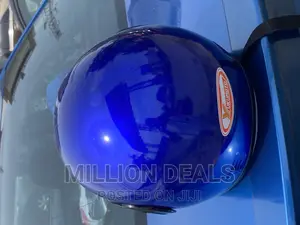 Stylish Polished Biker Luxury Helmet Blue