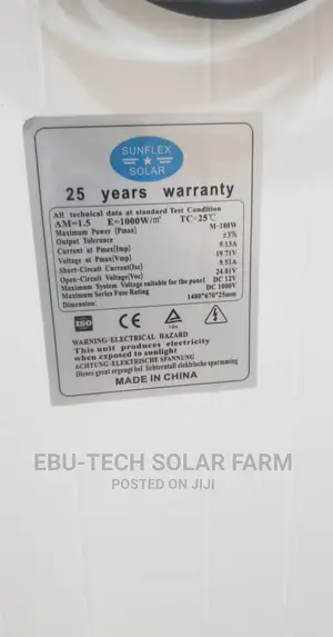 12v 180w Vip Mono Solar Panels