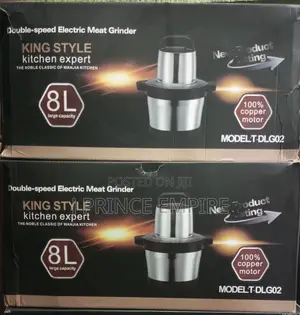 Yam Pounding Machine + Food Processor - 8L - 1200W