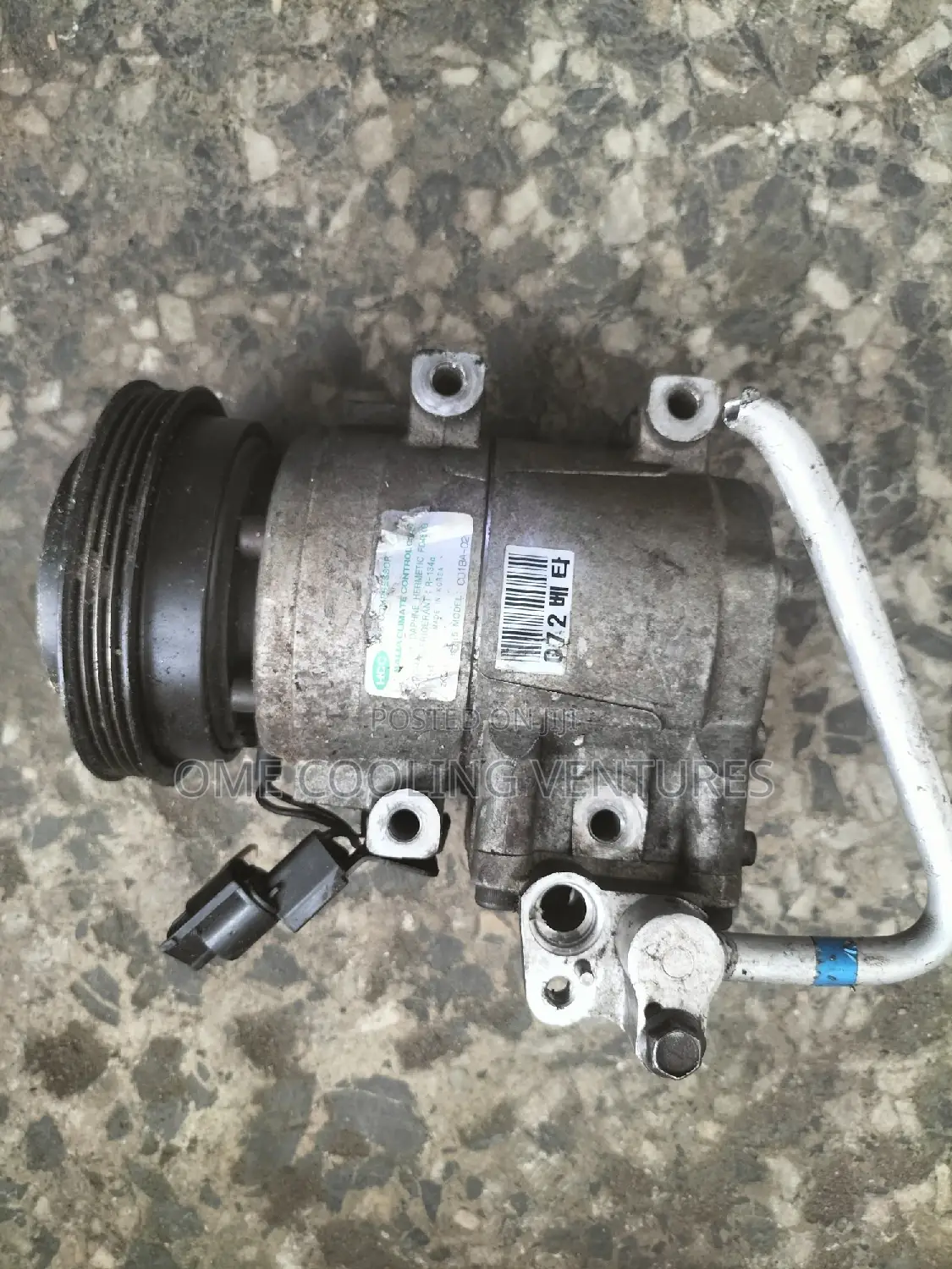 Ac Compressor For Kia Rio Back Engine