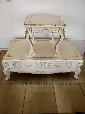 New Modern Royal Centre Table With 2 Side Stools