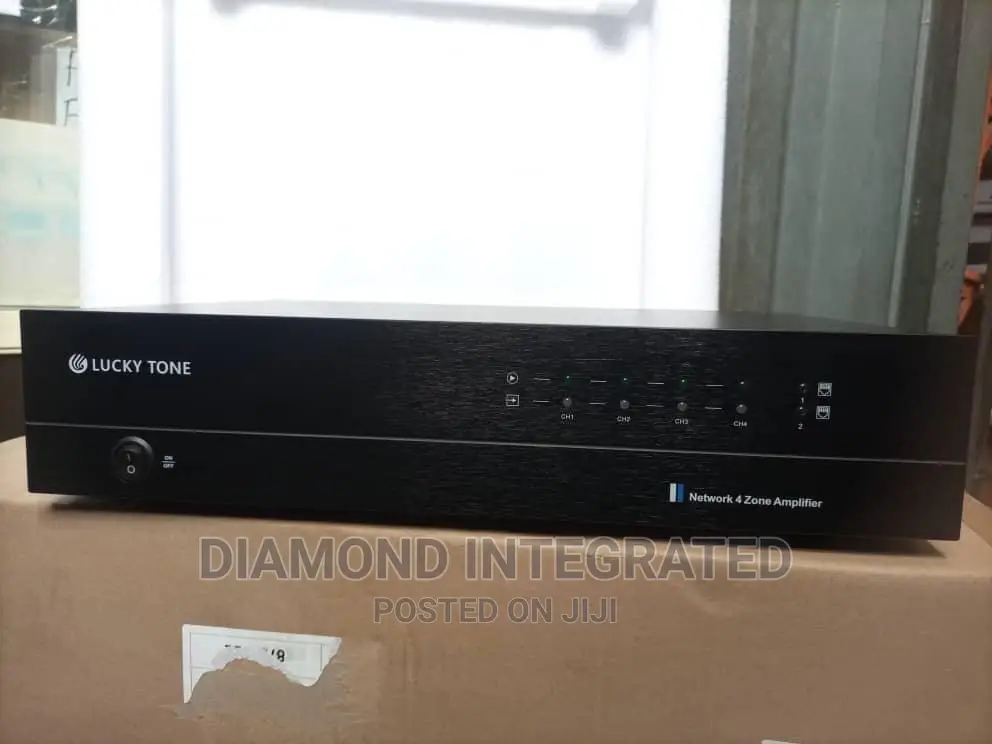 4 Zone Networking Amplifier With Internet