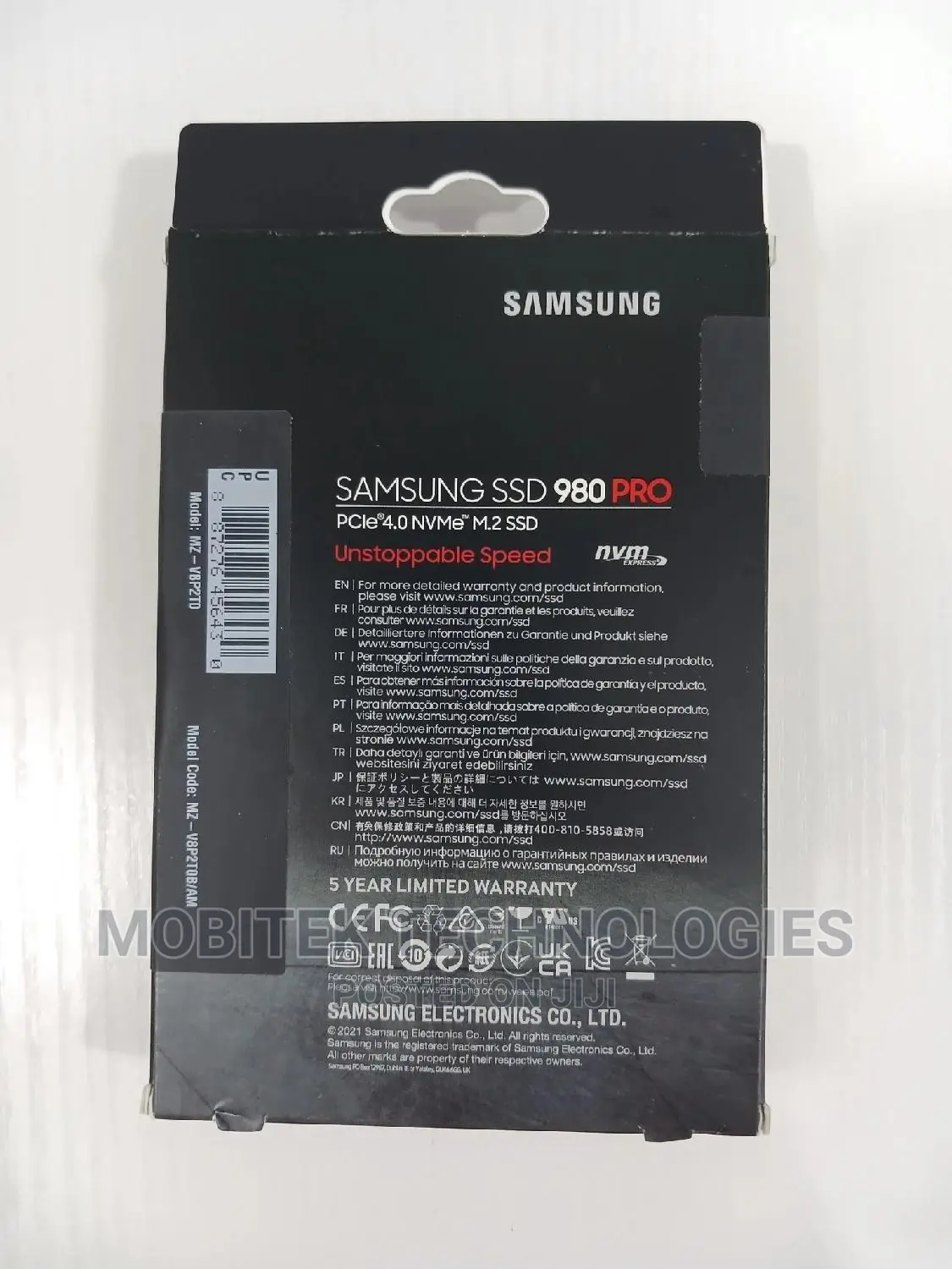 2tb Samsung 980 Pro Ssd Pcie 4.0 Gen4 Nvme M.2 Laptop Drive