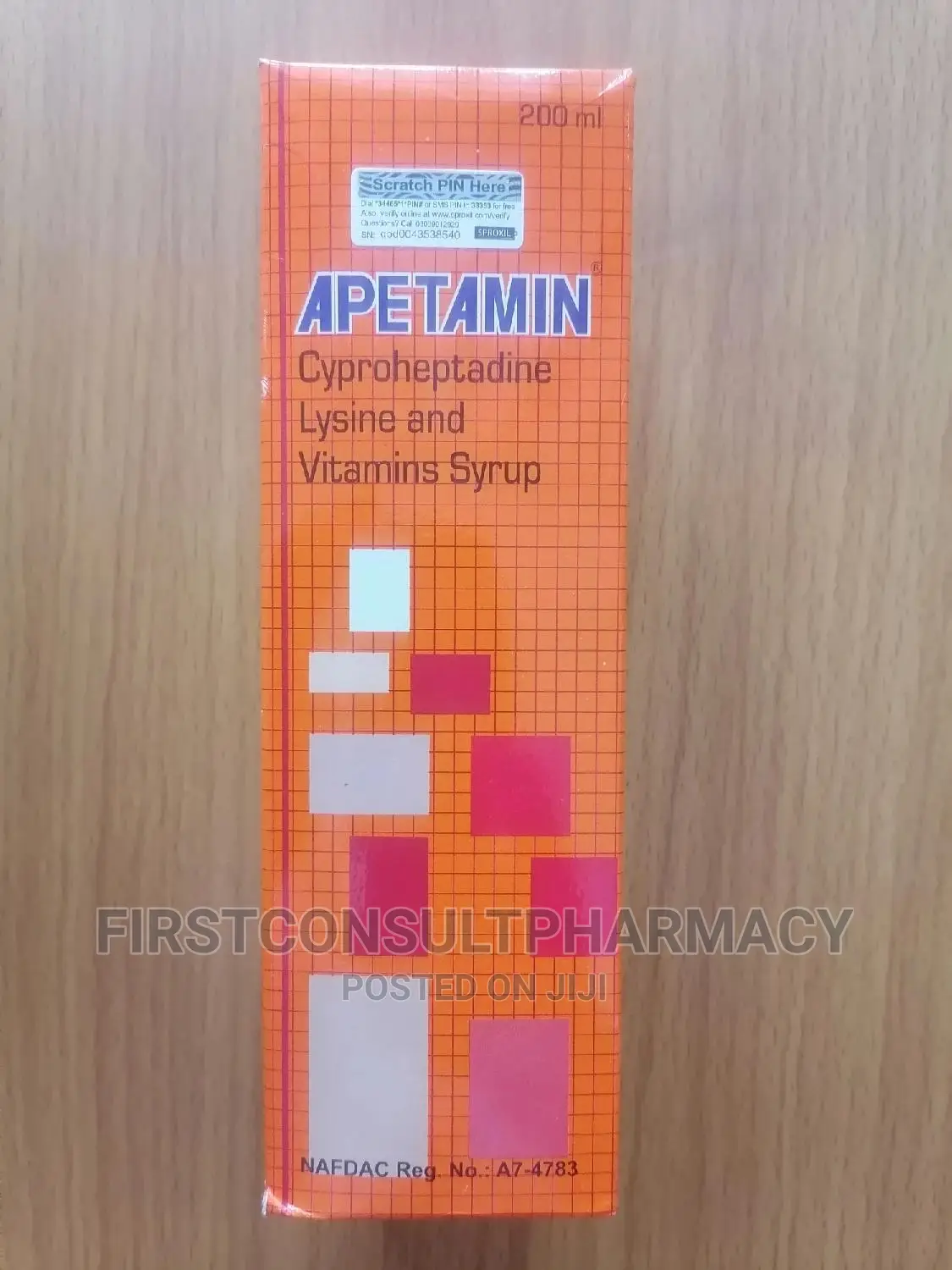 Apetamin Syrup 200ml