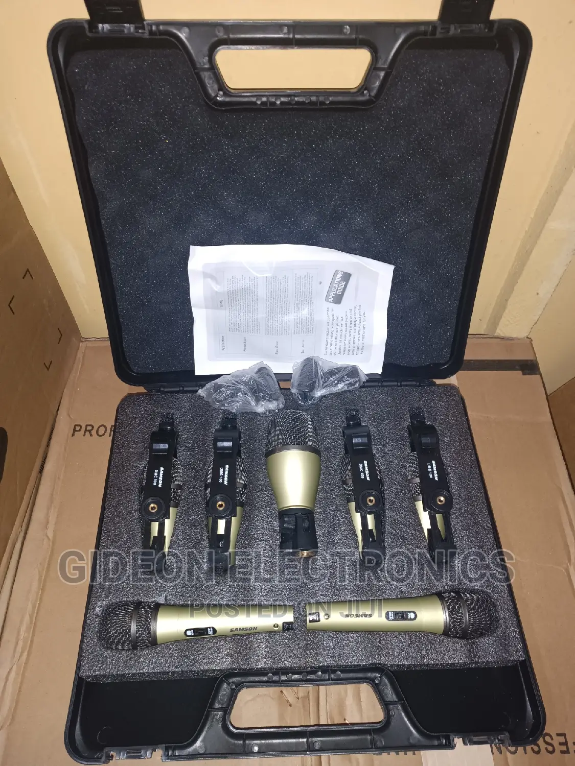Samson 7pcs Drum Mic