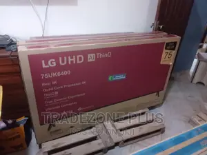 New in LG 75'' LED Smart Tv-75uk6400