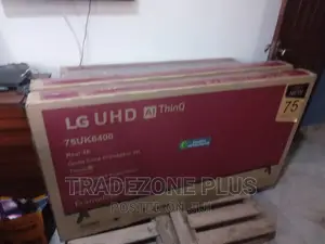 Original LG 75'' Smart TV With Bluetooth+Netflix