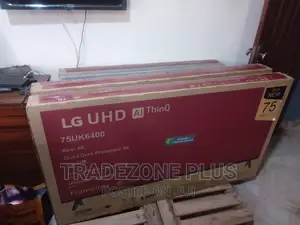 Original LG 75'' Smart LED Tv-75uk6400