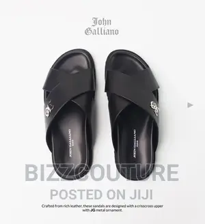 Original Italian ROBERTO CAVALLI Slippers Available in Store
