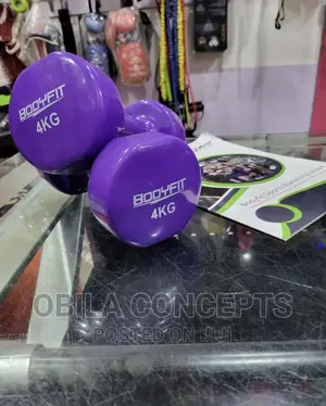 Aerobic Coated Dumbbells 4kg