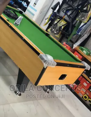 Home Made Marble Top Coin Base Snooker With Accessories