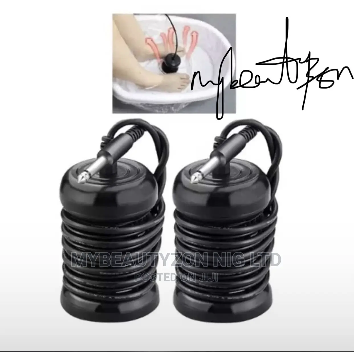 Replaceable Arrays for Detox Foot Bath