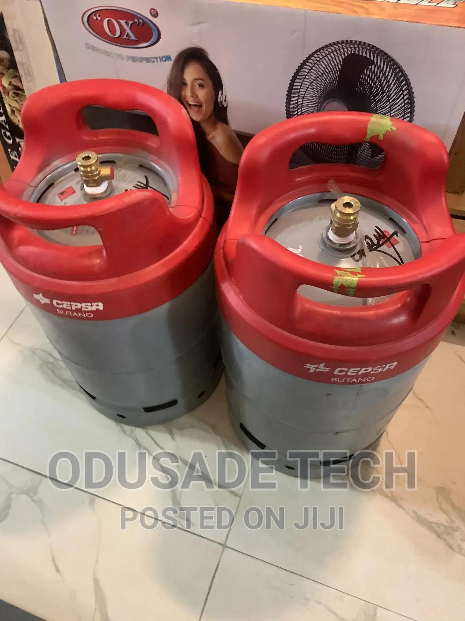 New Cepsa 12.5kg Composite Gas Cylinder