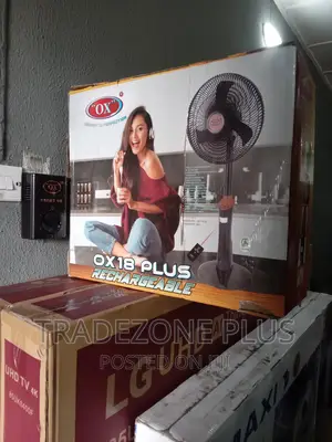 Photo - OX 18'' Rechargeable Standing Fan-Sf-1618