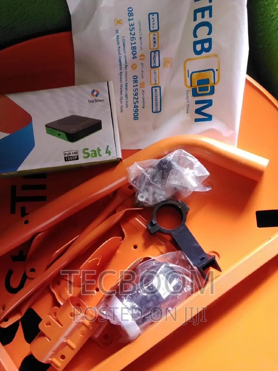 Startimes Decoder + Free Subscription + Antenna