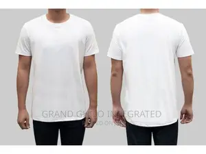 High Quality Blank/Plain T-Shirt White