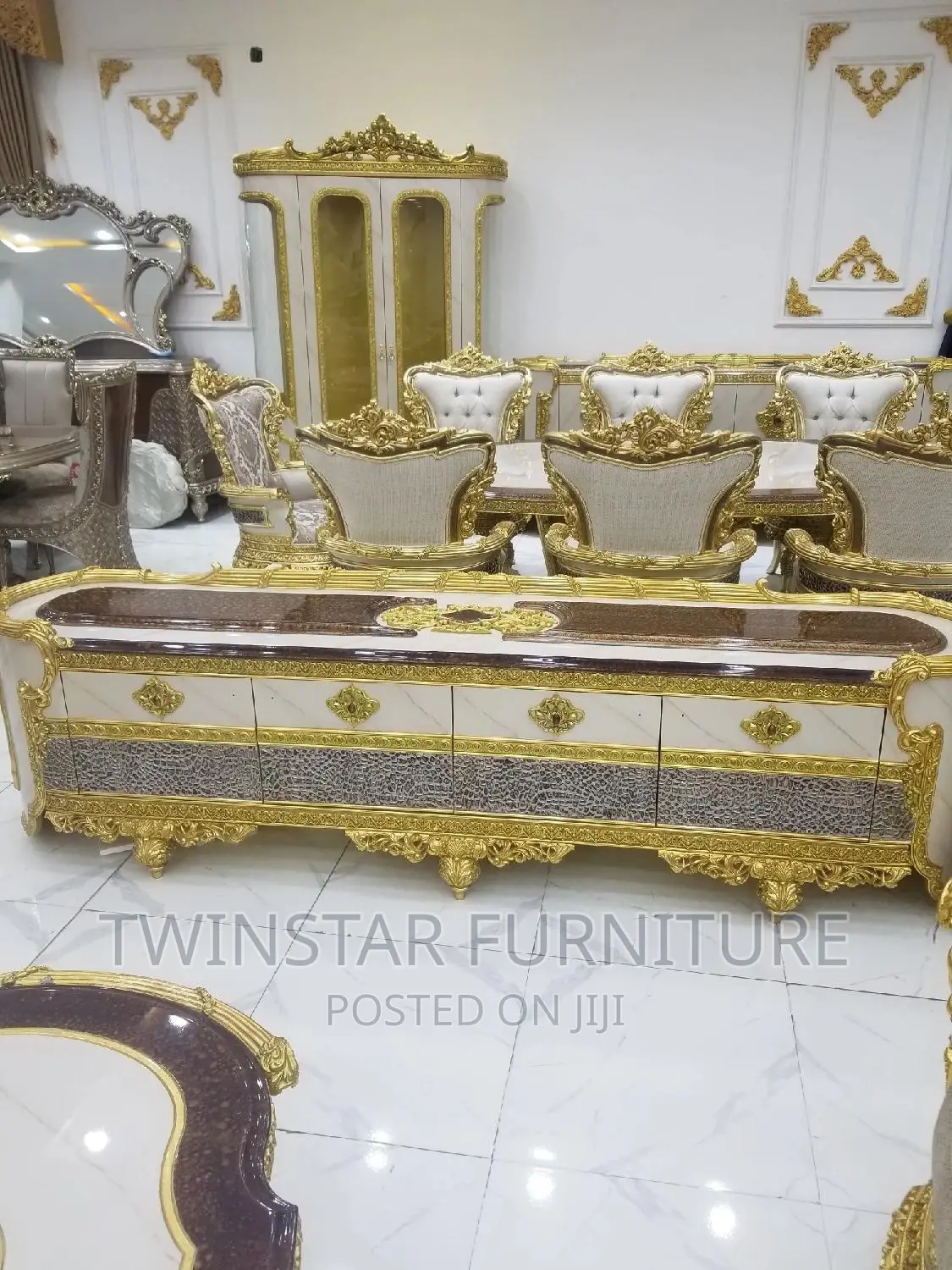 New Modern Luxury Turkish Complete Sofa Set