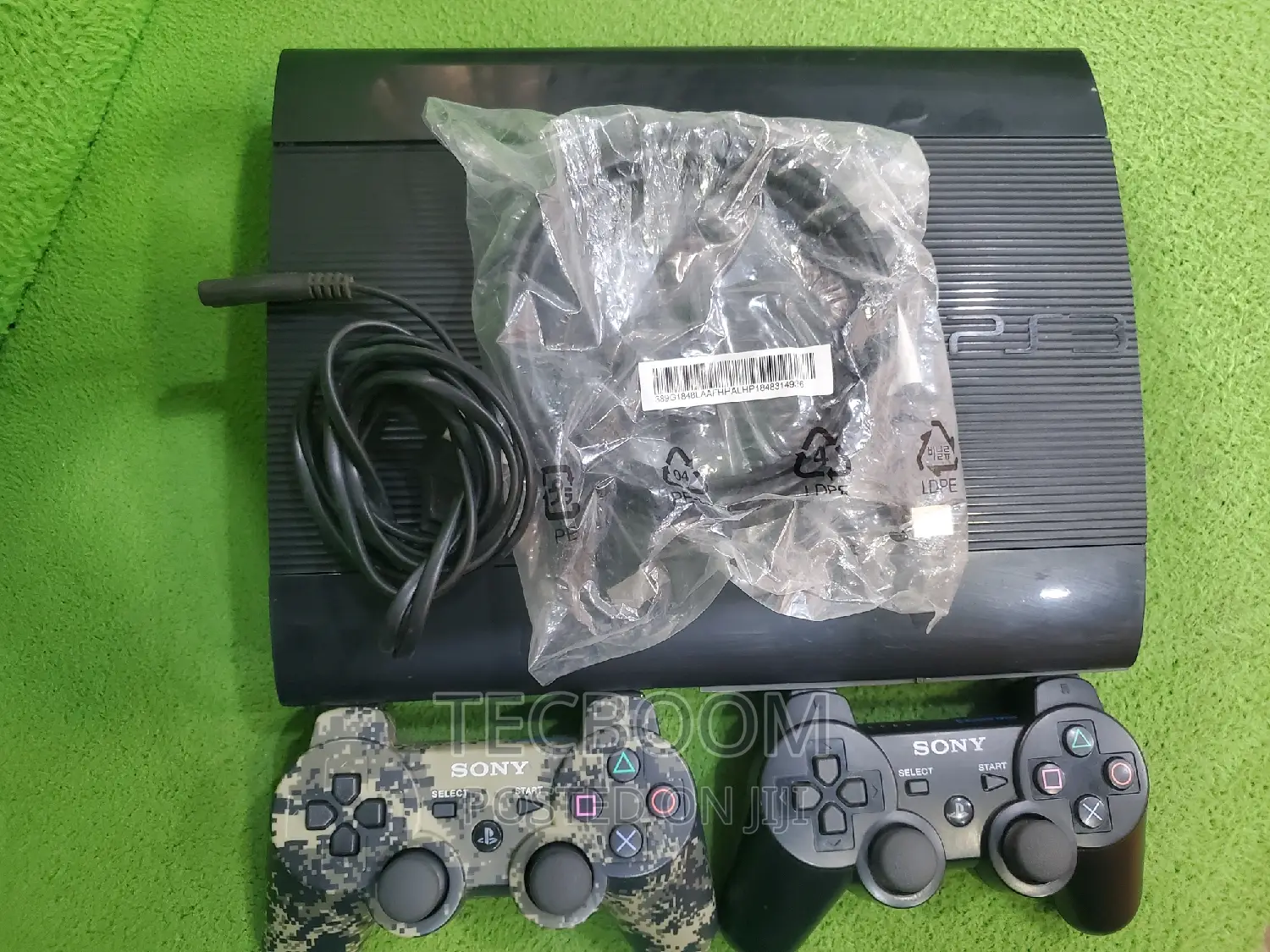 Sony [ Ps3 ] With 2 Pads + 20 Games