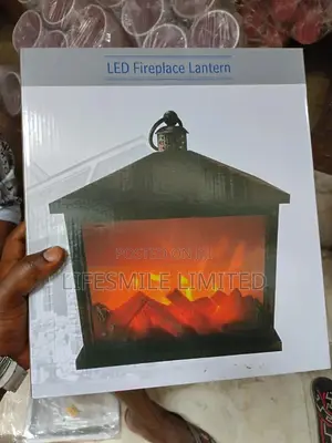 LED Fireplace Lantern