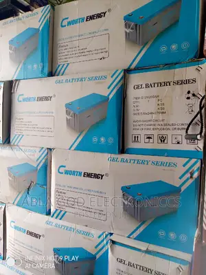Gel Battery Series 12V 220amh.