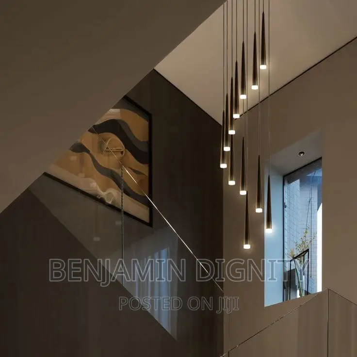 Modern Staircase Drop Light