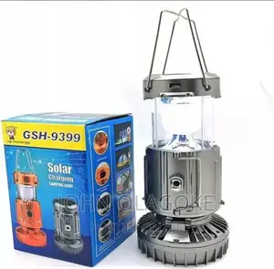 Solar Lantern LED Camping With USB and Fan