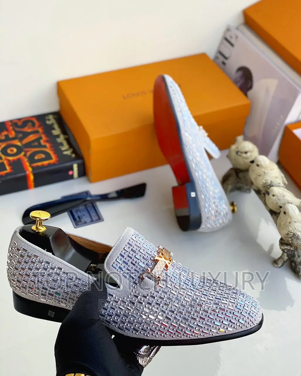 Louis Vuitton Men Lùxury Designer Flat Shoe