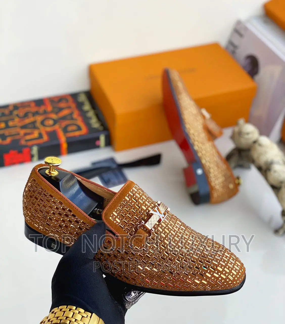 Louis Vuitton Men Lùxury Designer Flat Shoe