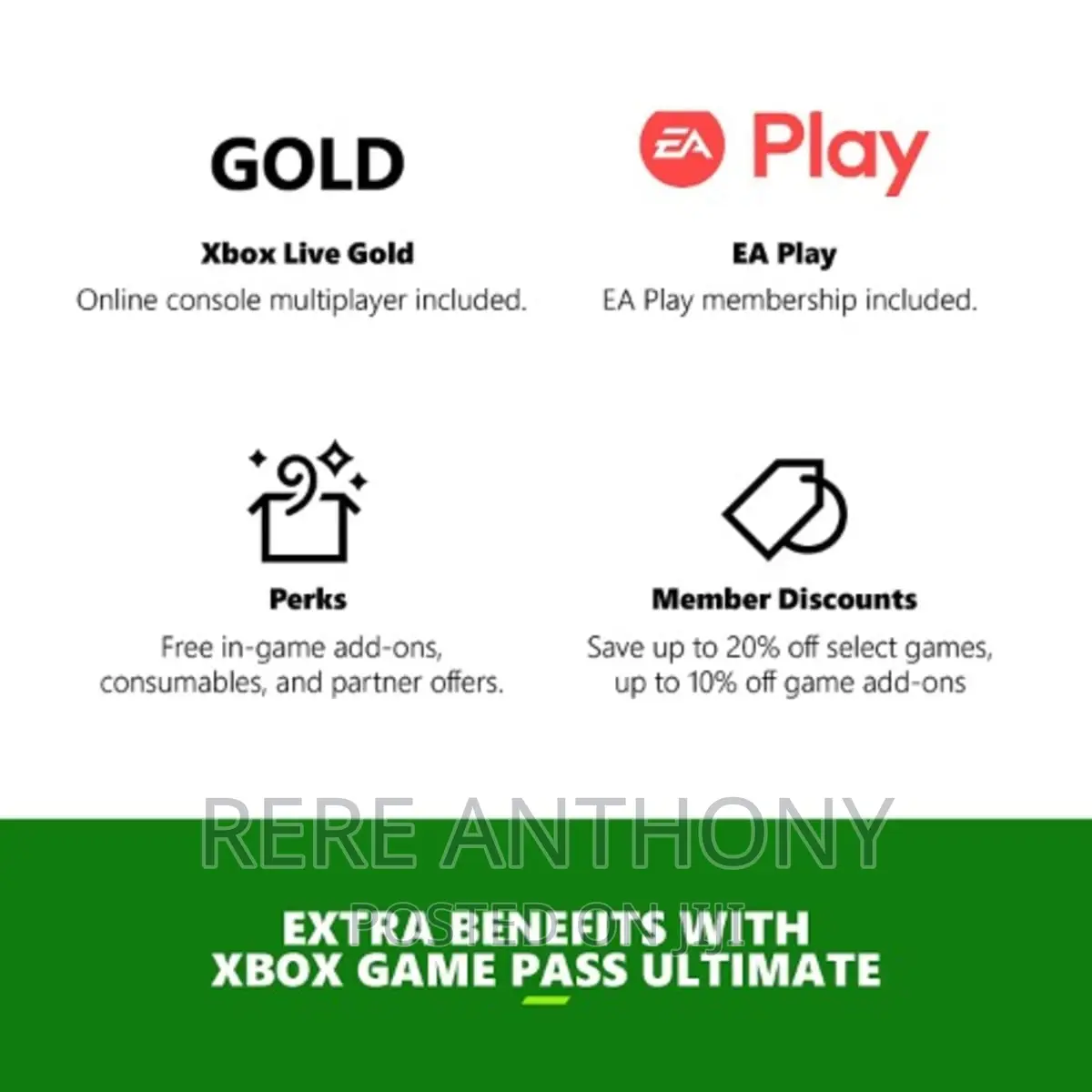Xbox Gamepass Ultimate 1 Month