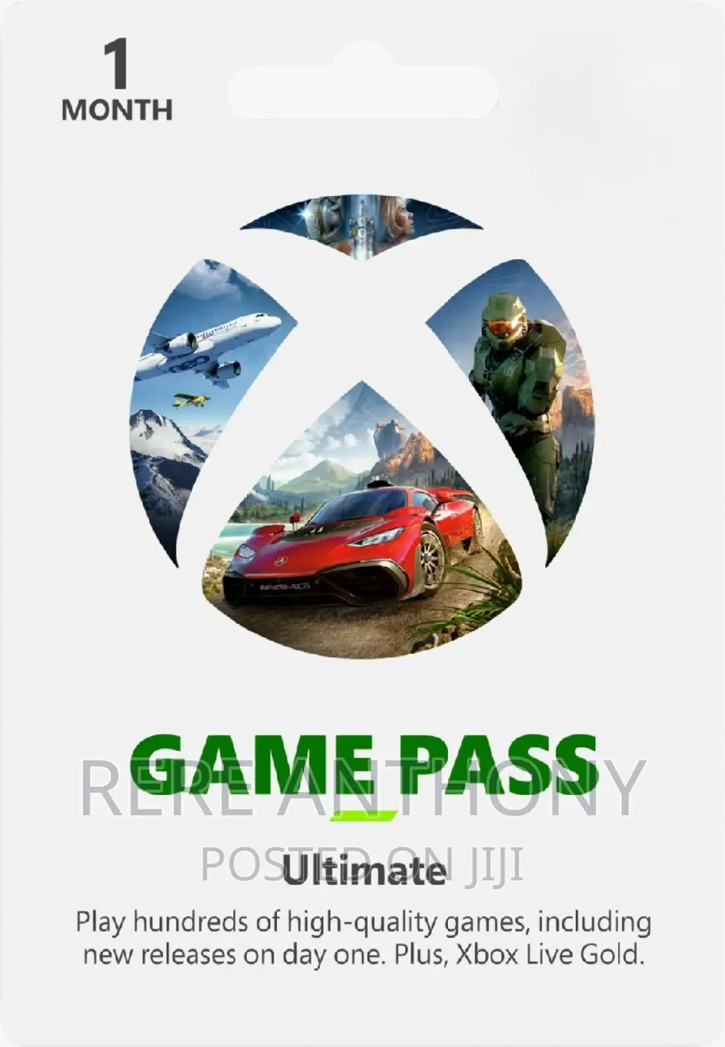 Xbox Gamepass Ultimate 1 Month