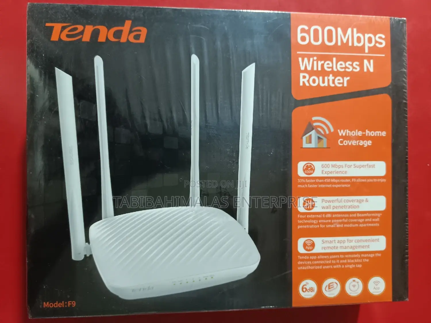 Tenda F9 600mbps Router