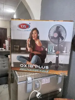 Photo - Affordable OX 18 Inch Rechargeable Fan-Sf-1618