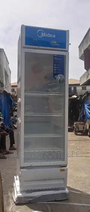 Midea 390liter Showcase Standing Fridge Faster Cooling