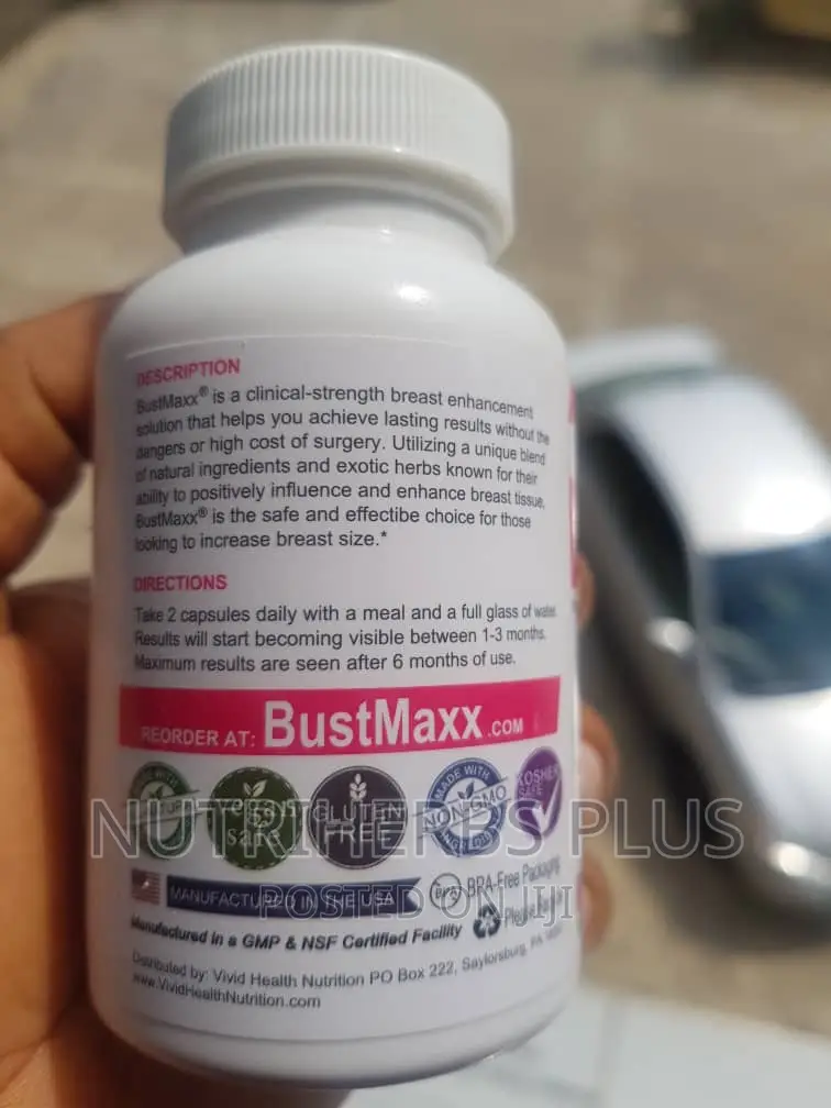 Bustmaxx Natural Breast Enhancement and Enlargement Capsules