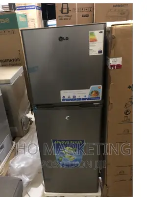 Double Door Lg 150liters Refrigerator -Silver