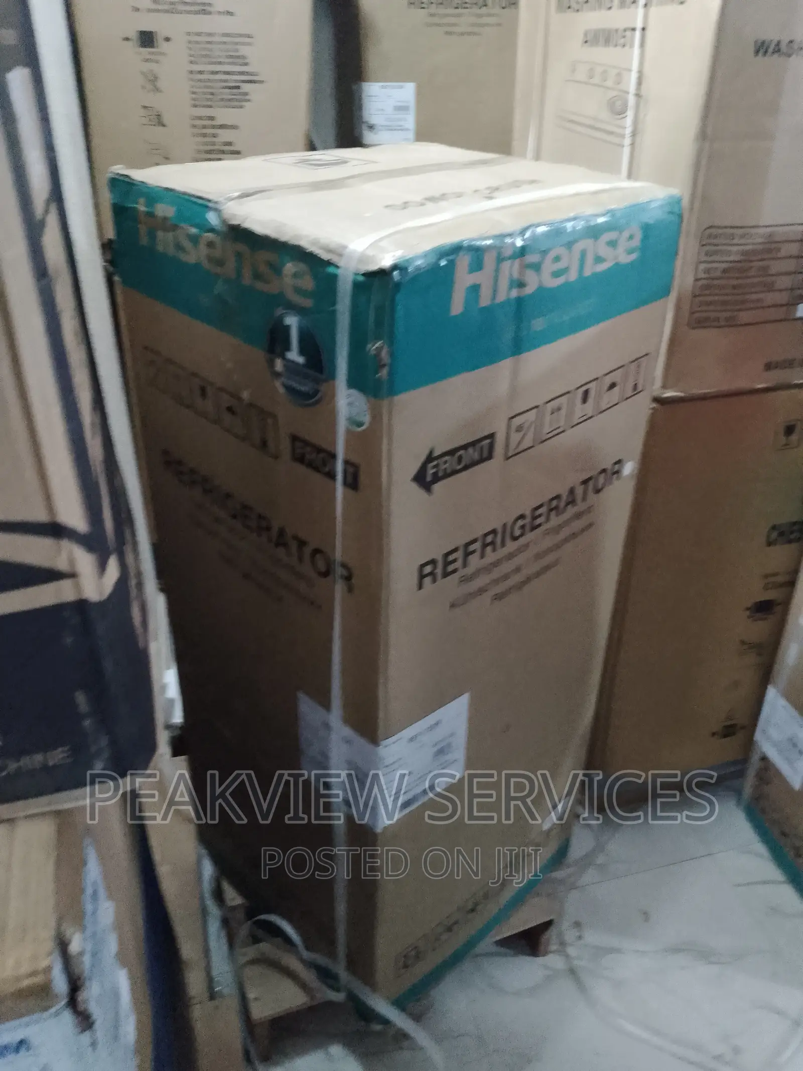 Brand-New Hisense Double Door Refrigerator Ref172dr