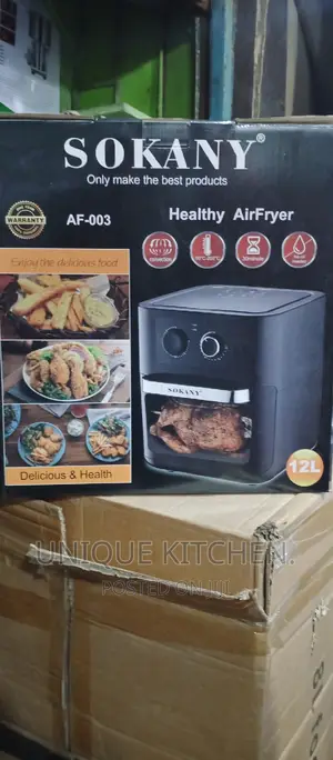 12 Litre Sokany Air Fryer/Oil-Less Fryer