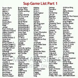 400 in 1 Sup Game Box Usb Rechargeable Console With 2 Player