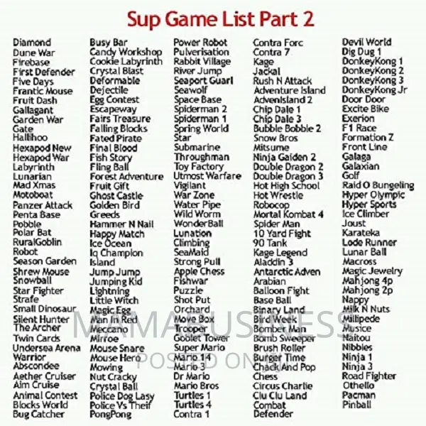 400 in 1 Sup Game Box Usb Rechargeable Console With 2 Player