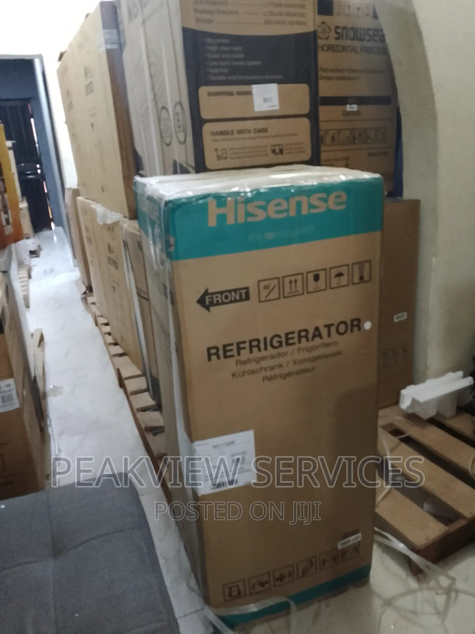 New in Ref 172dr Hisense Top Freezer Refrigerator