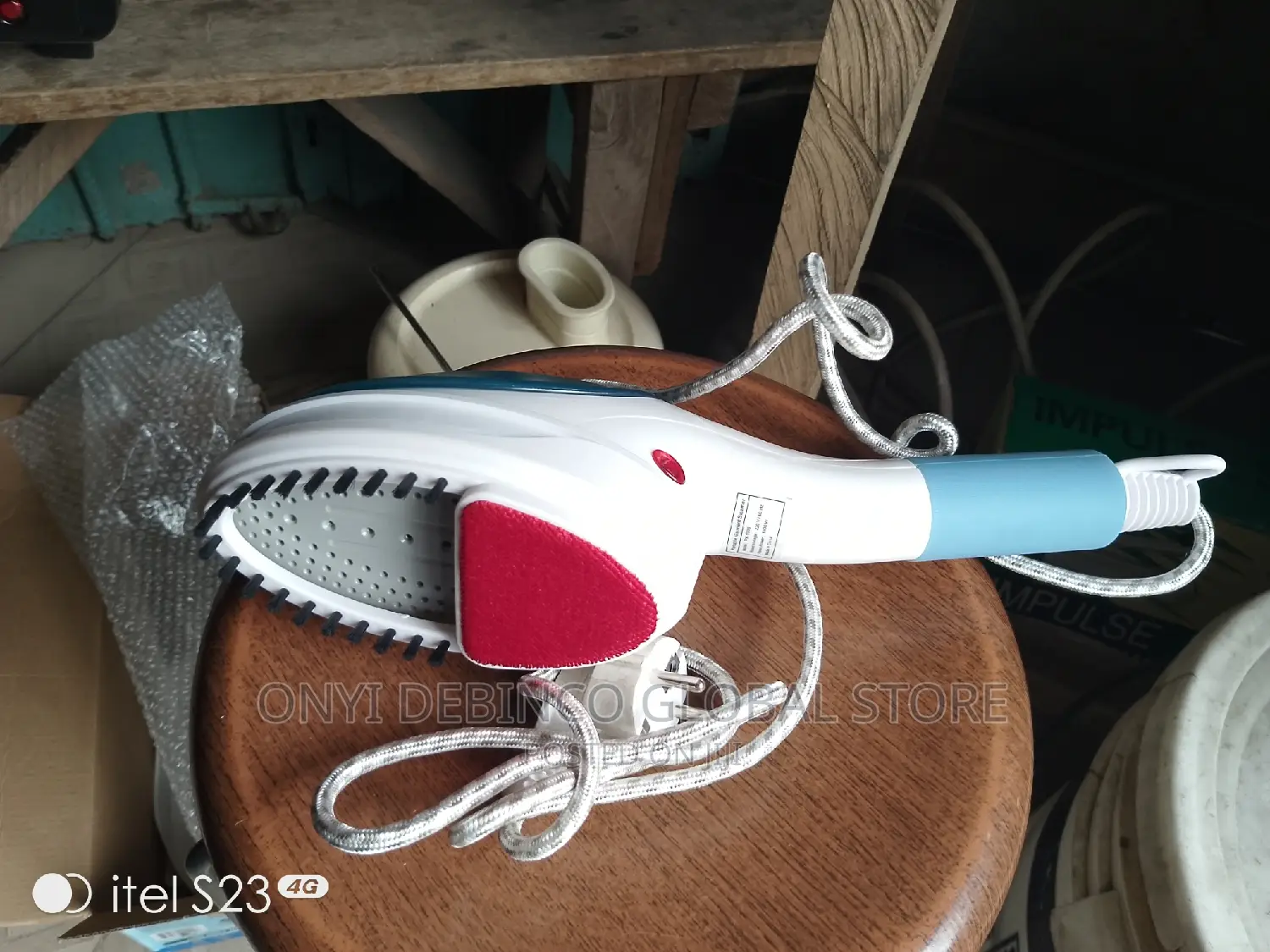 Tobi Portable Hand Held Steam Travel Iron
