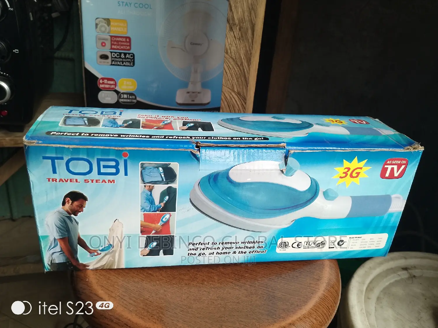 Tobi Portable Hand Held Steam Travel Iron