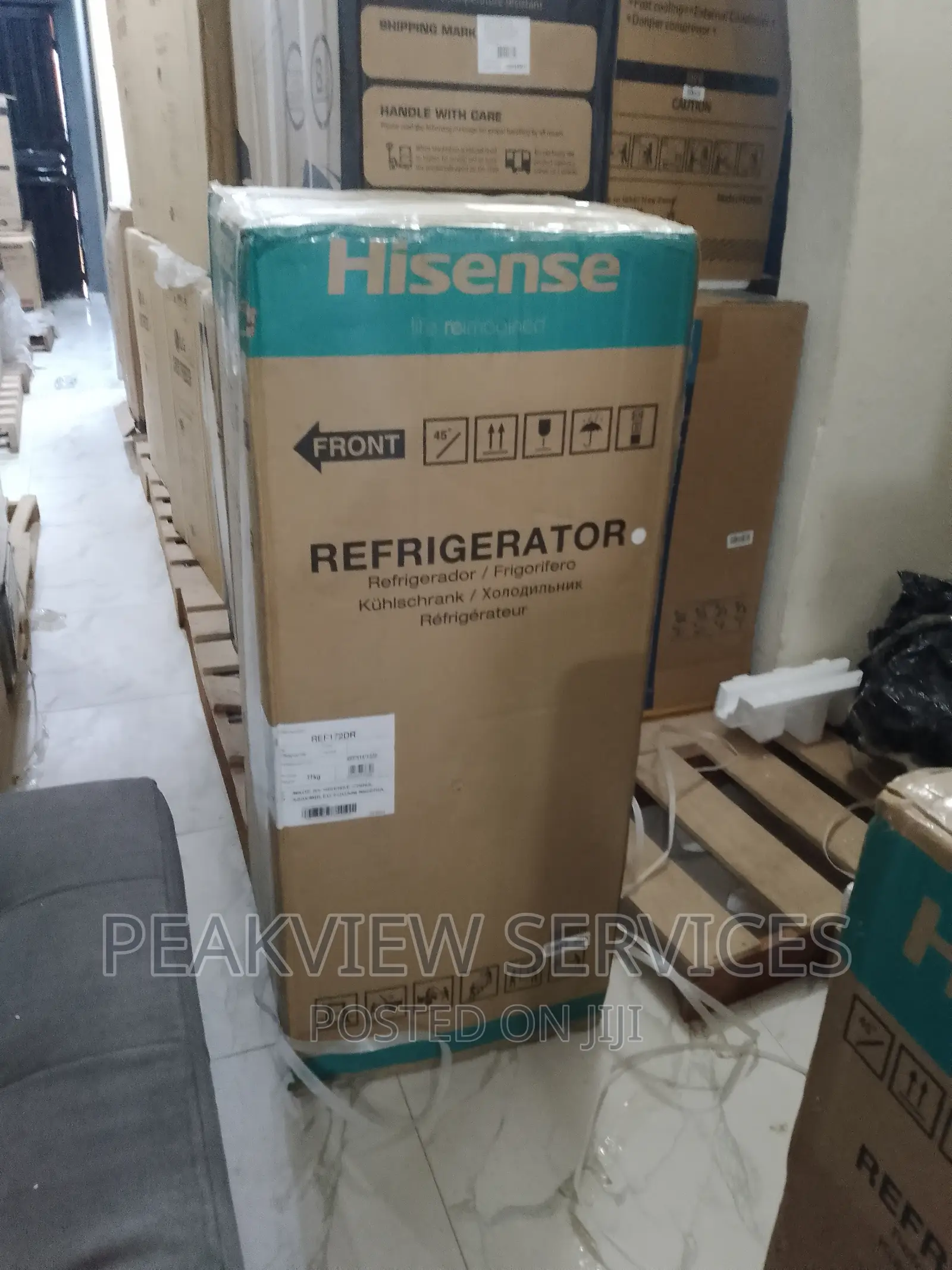 The Original Hisense Top Freezer Double Door Refrigerator