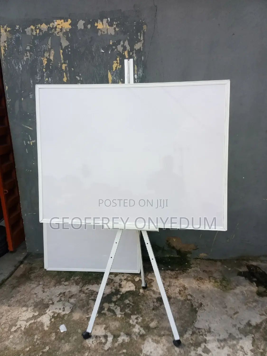 White Marker Board With Stand