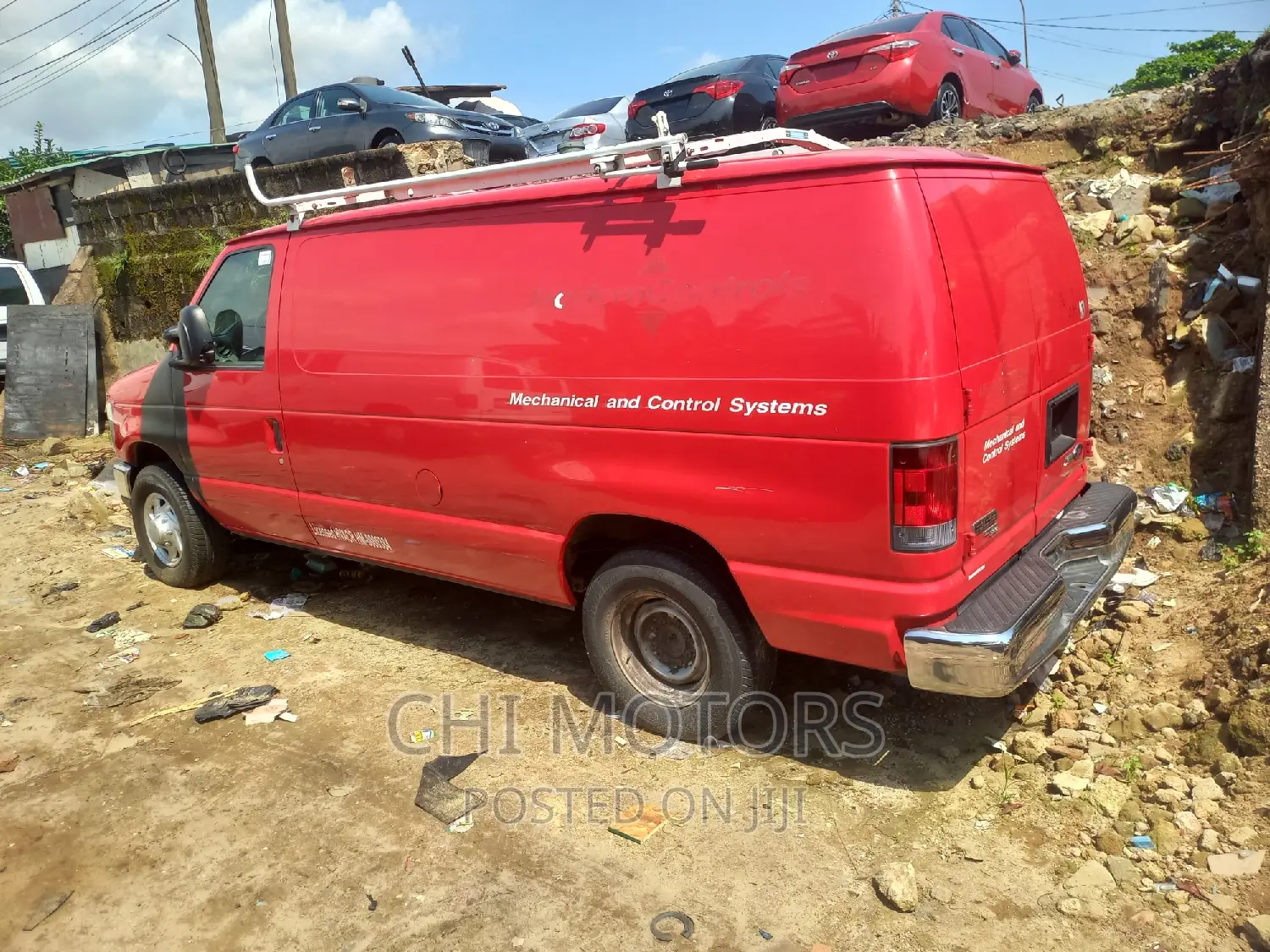 Ford E350 2013 Red