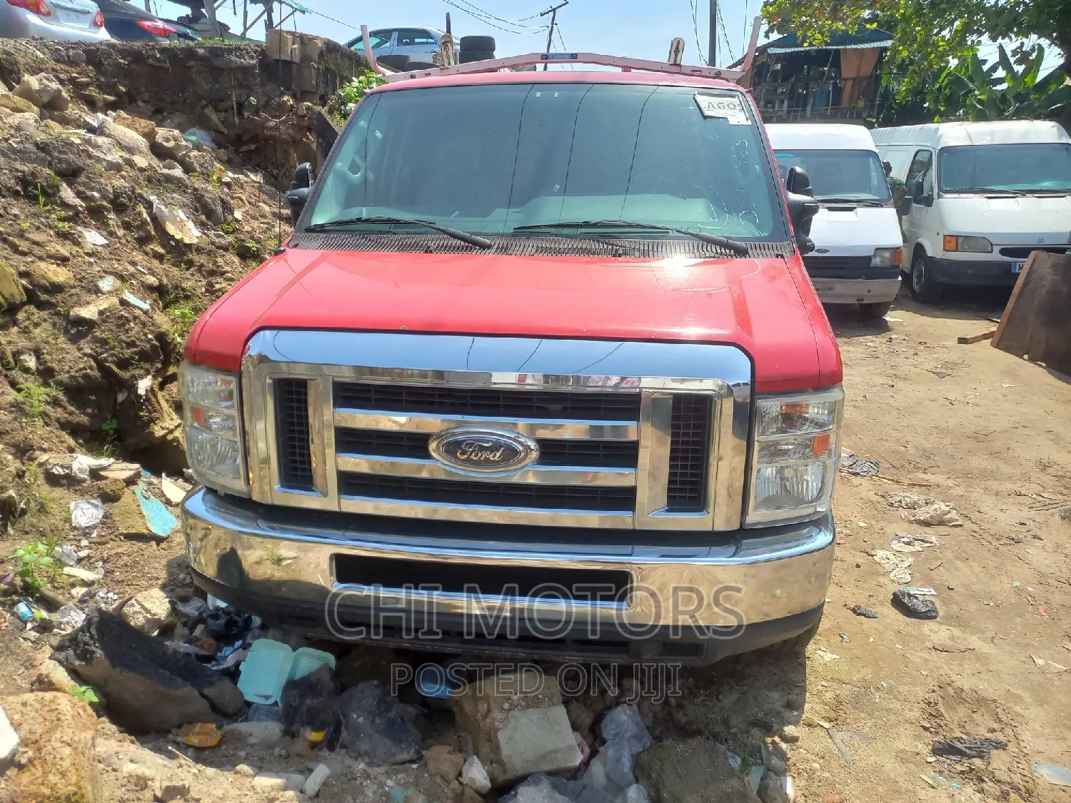 Ford E350 2013 Red